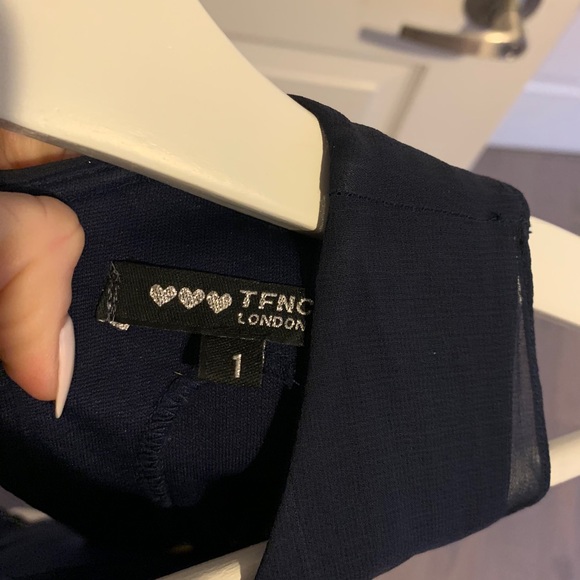 TFNC Mini Dress with open back - Picture 5 of 6